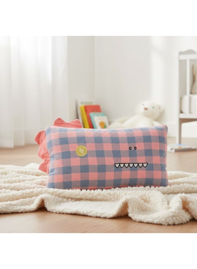 VELMORE Toddler Baby Pillow – Soft 100% Cotton Cover with Poly-Fiber Filling, Ideal Travel Pillow for Kids, Perfect for Sleeping, Bedding & Floor Use (26.67 × 45.72 cm), Available in Elegant Colors - Image 3